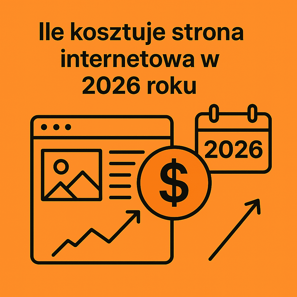 Ile kosztuje strona internetowa w 2026 roku?
